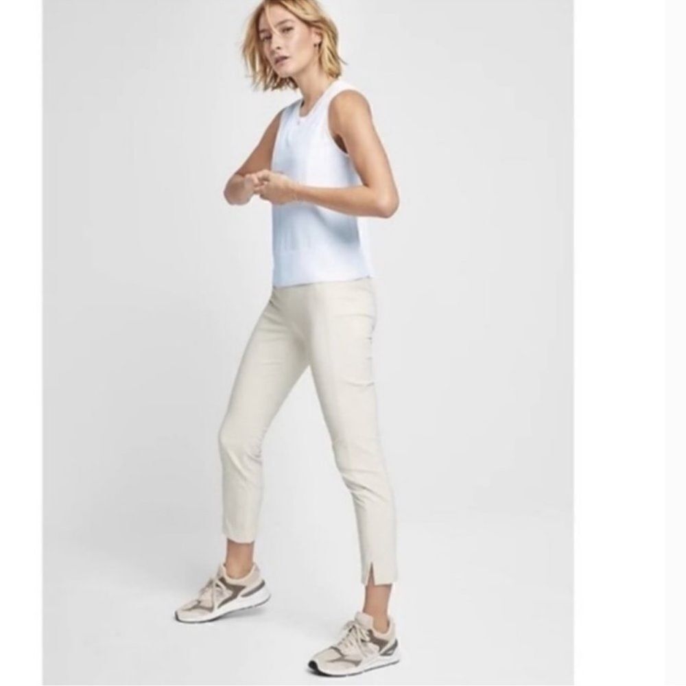 Athleta Wander Slim Pant Cement Chalk 6